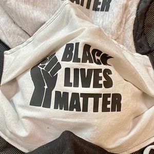 White BLM Mask BRAND NEW***